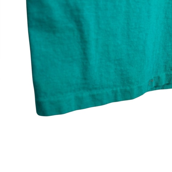 VTG Single Stitch Wearable Art Jeff Low Coyote Dreams Tee Size Large Teal - Picture 5 of 10